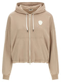 Brunello Cucinelli Beige Cotton Hoodie