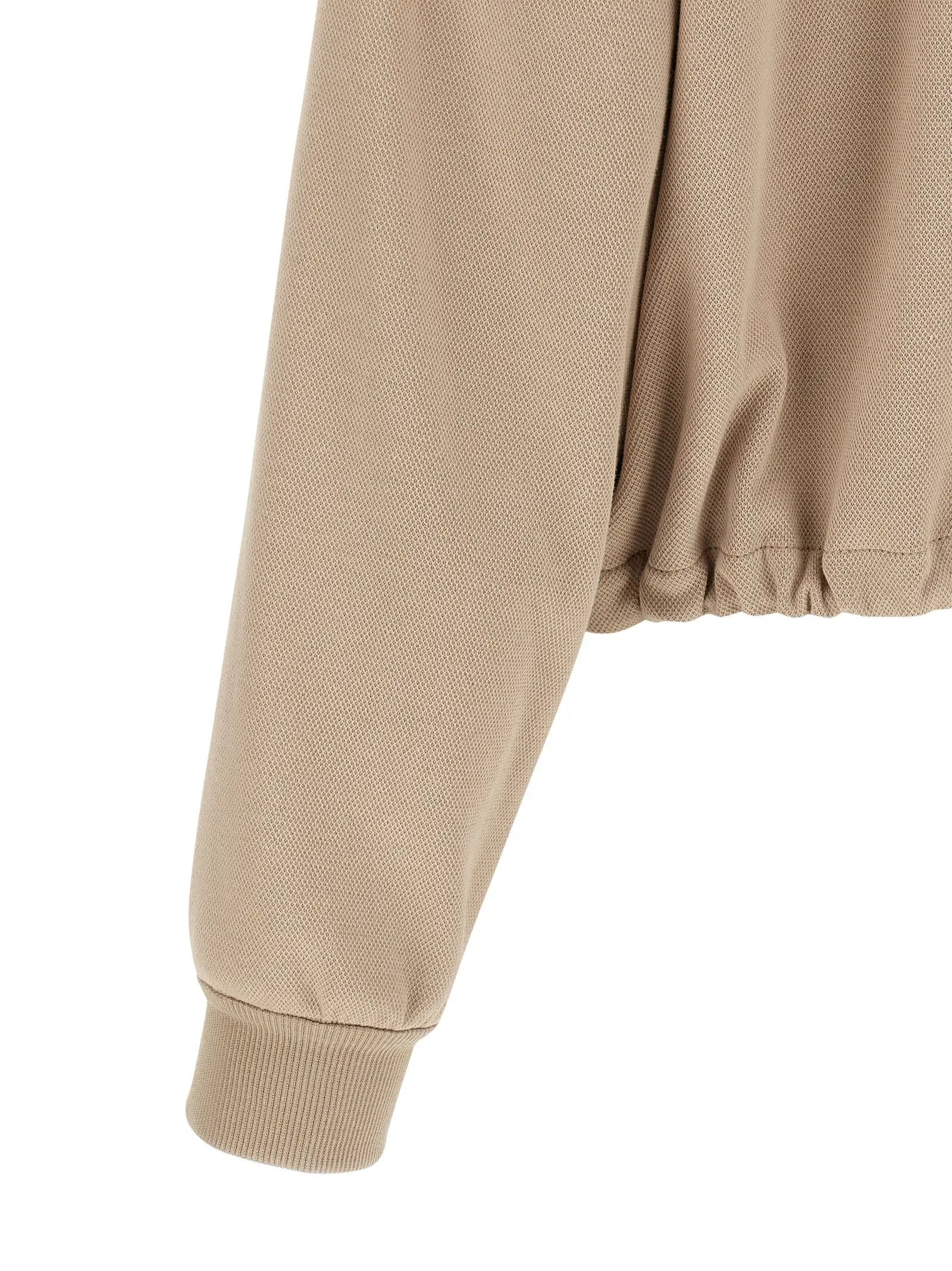 Brunello Cucinelli Beige Cotton Hoodie