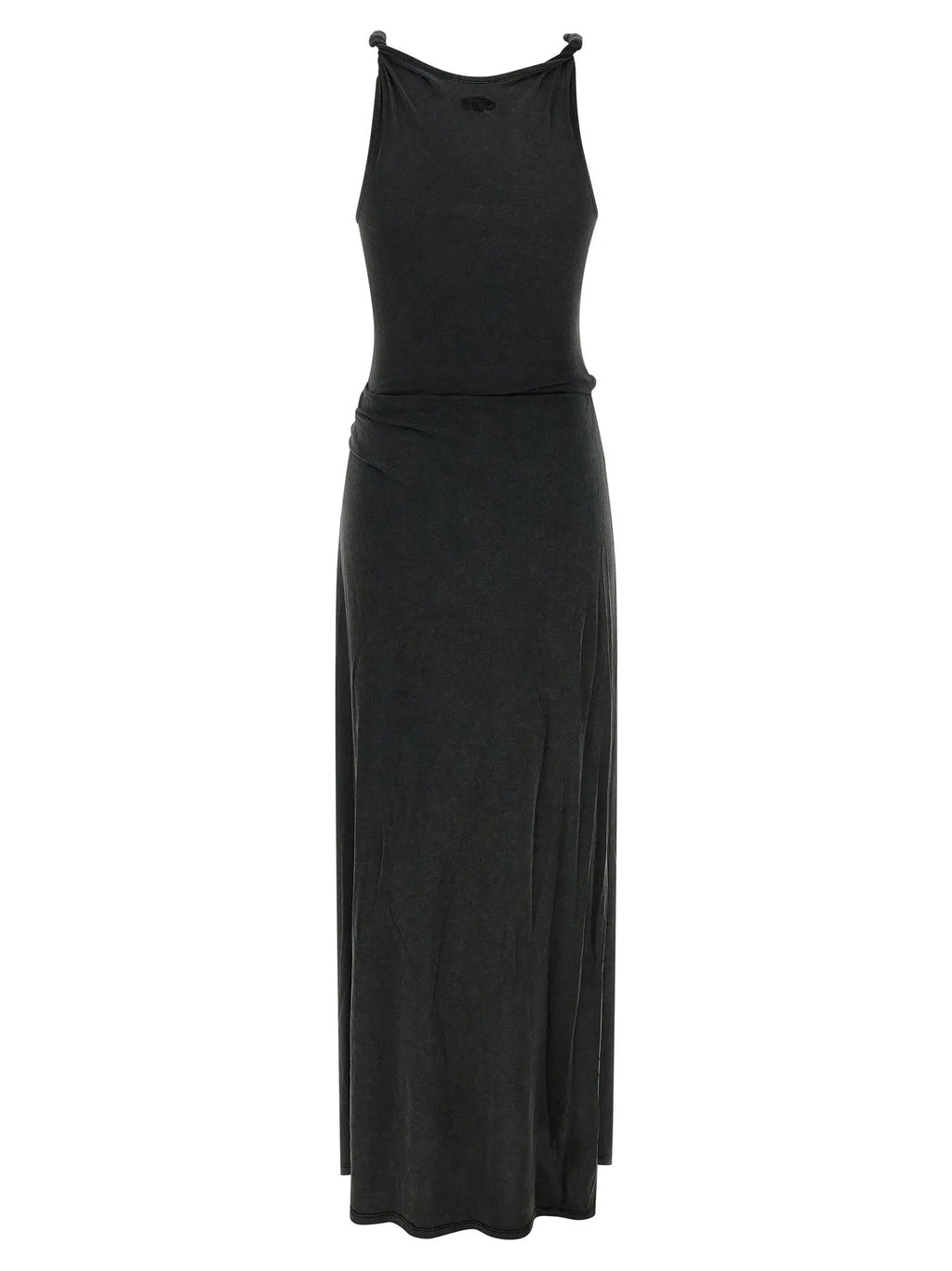 Diesel Black Modal Long Dress