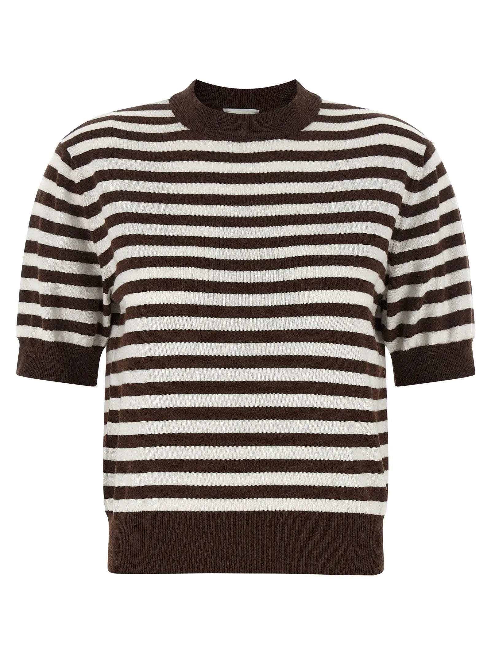 BE YOU Brown Cotton Cardigan