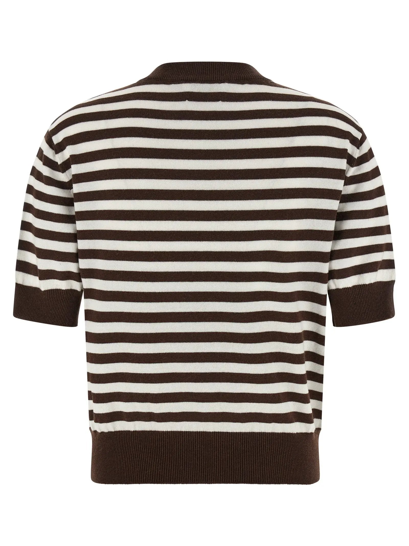 BE YOU Brown Cotton Cardigan