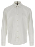 Hugo Boss White Cotton Blouse