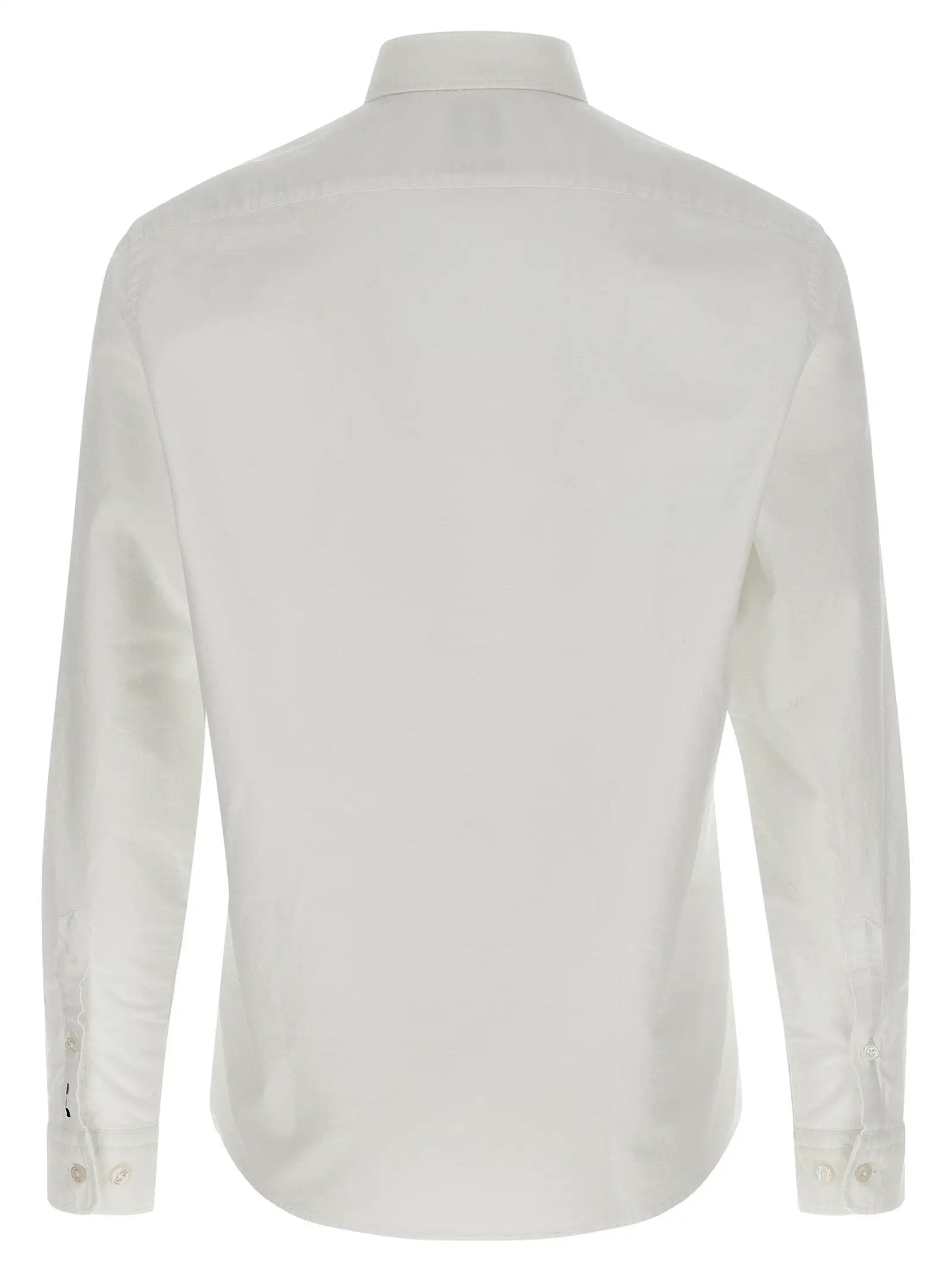 Hugo Boss White Cotton Blouse