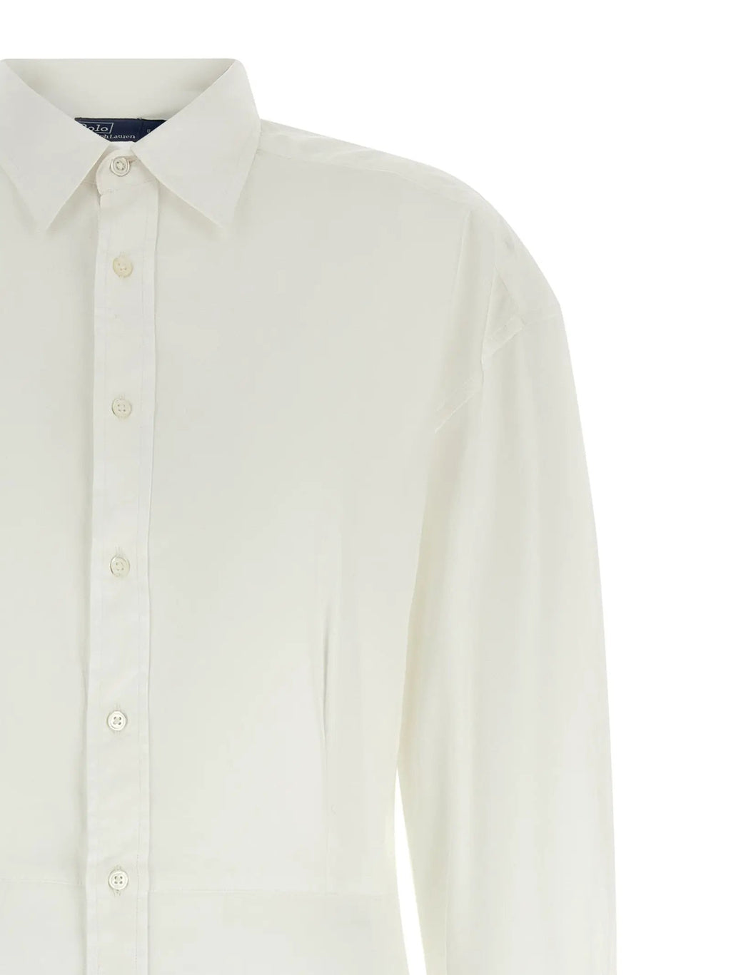Polo Ralph Lauren White Cotton Midi Dress