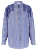 The Andamane Blue Cotton Blouse