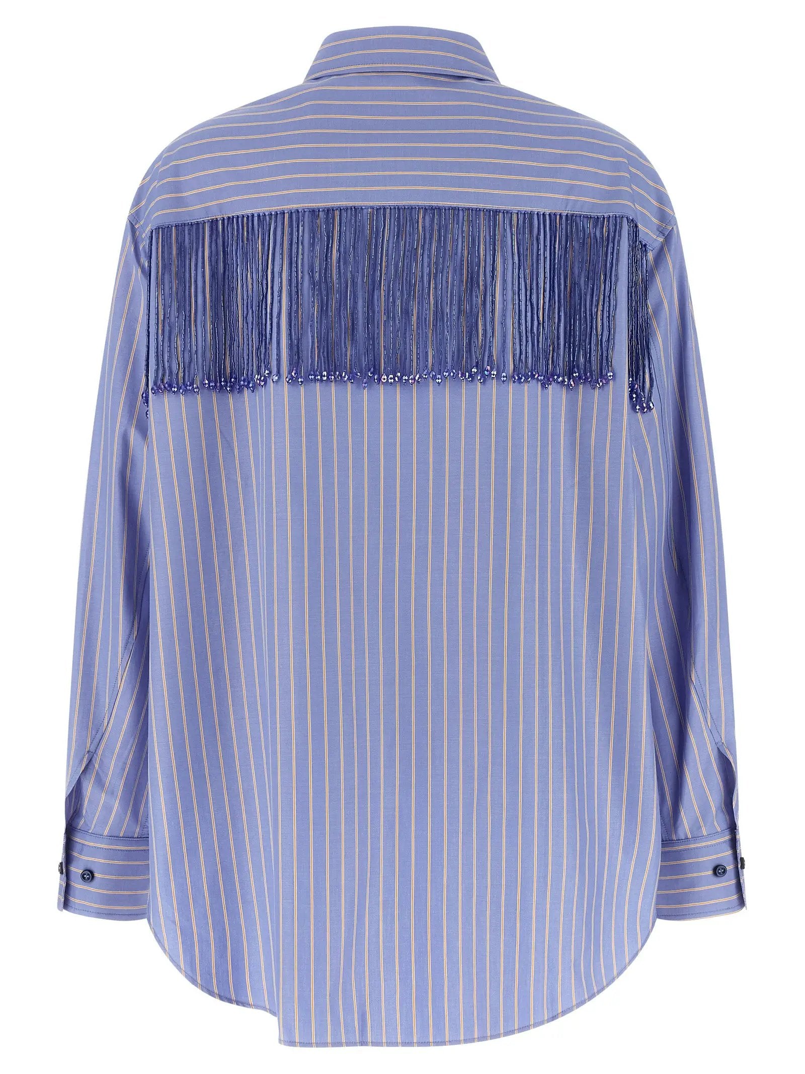 The Andamane Blue Cotton Blouse