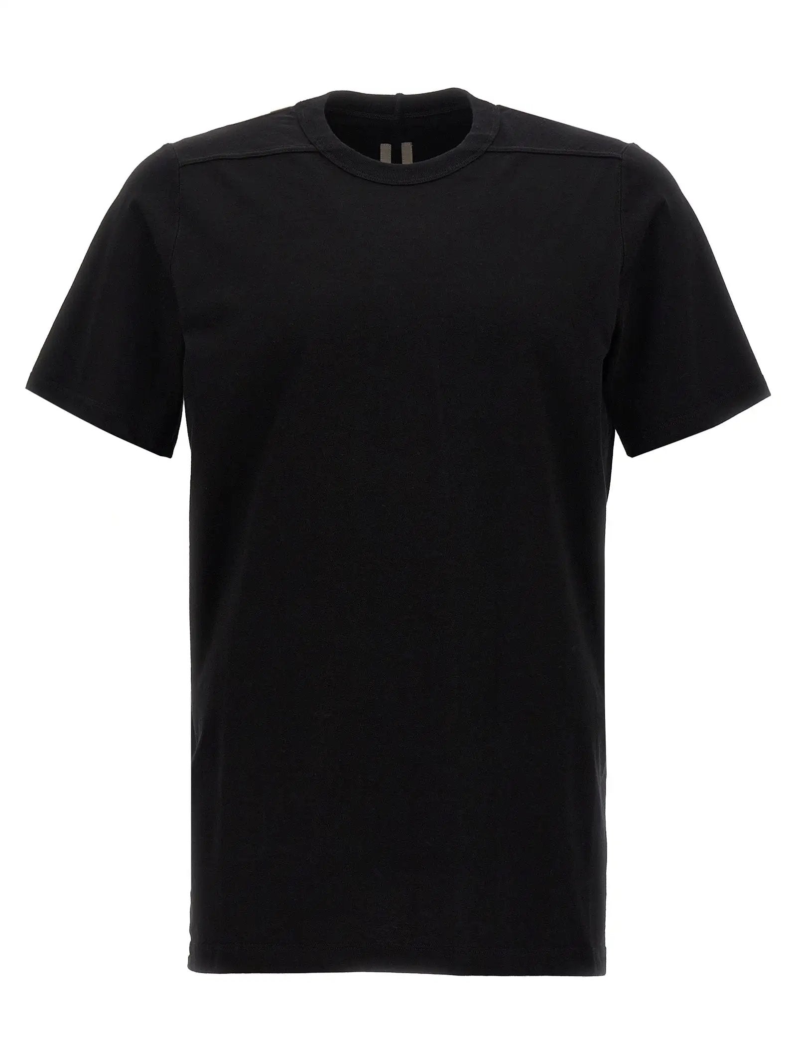 Rick Owens Black Cotton T-Shirt