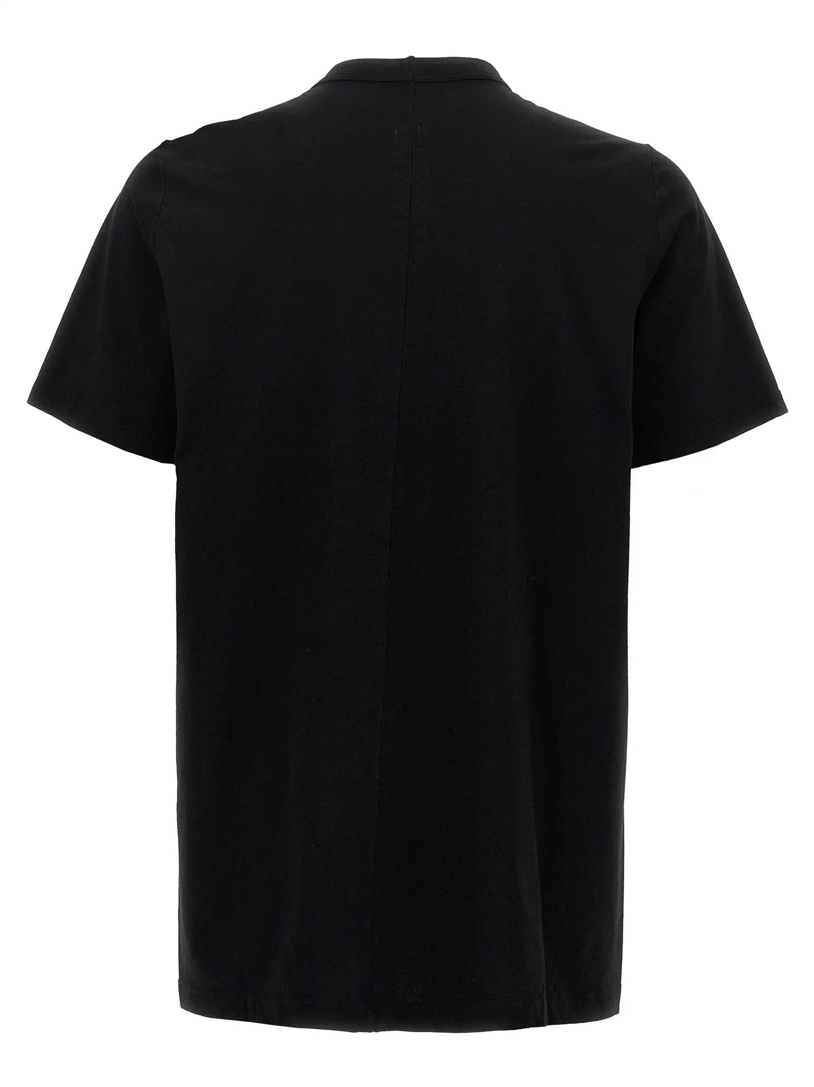 Rick Owens Black Cotton T-Shirt