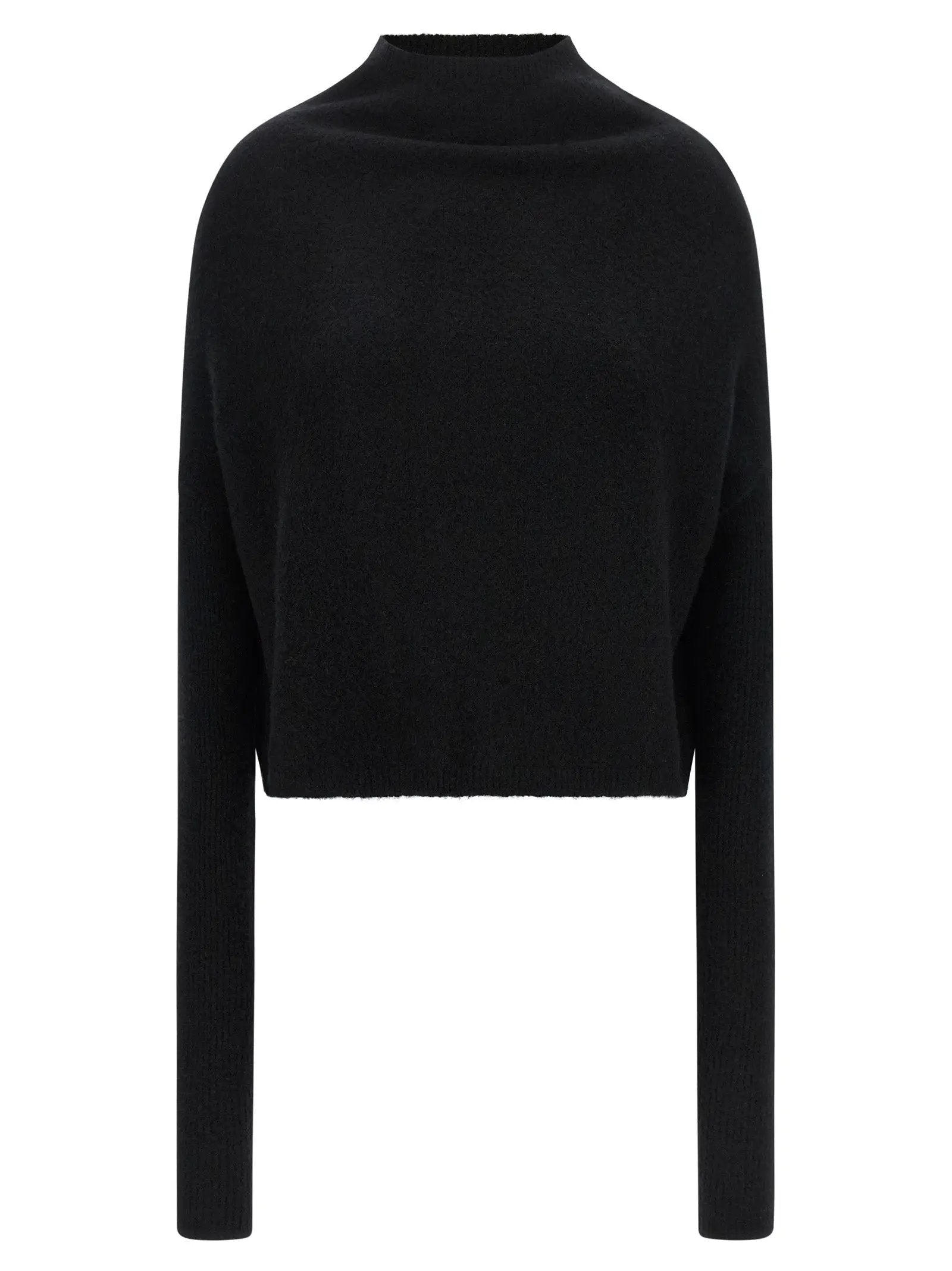 Rick Owens Black Cashmere Cardigan