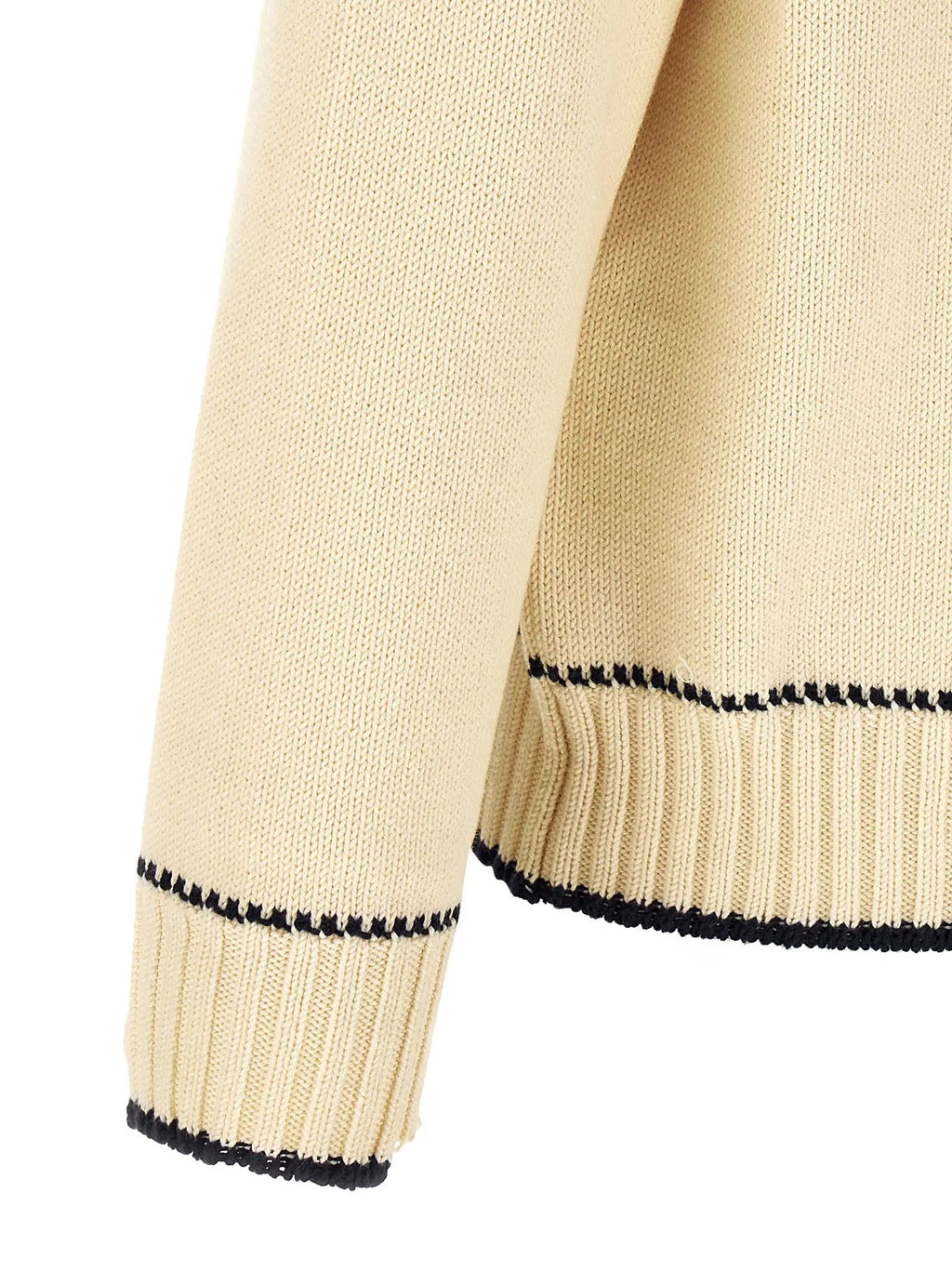 Golden Goose White Cotton Polo Shirt