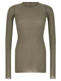 Rick Owens Gray Viscose T-Shirt