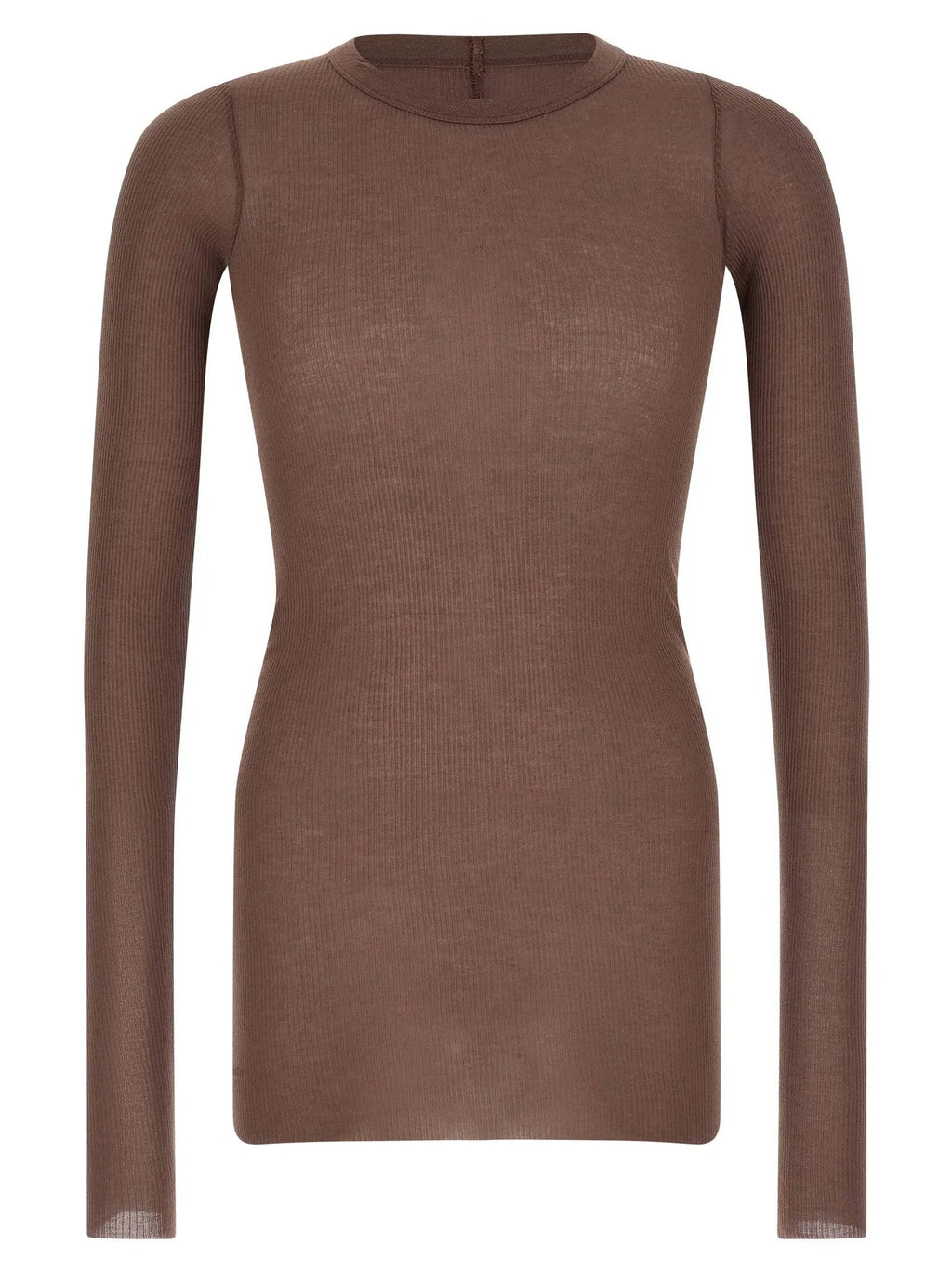Rick Owens Purple Viscose T-Shirt