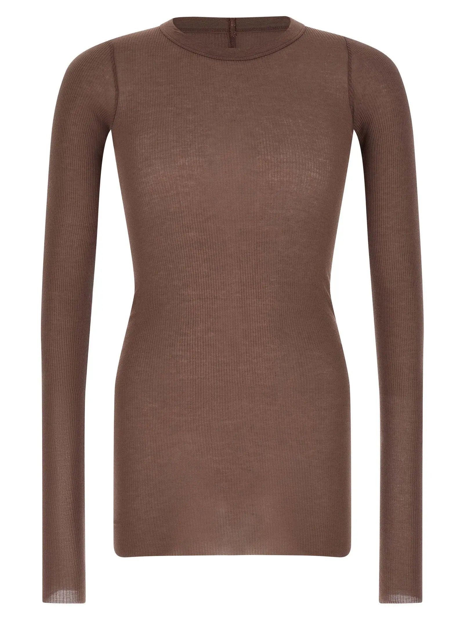 Rick Owens Purple Viscose T-Shirt