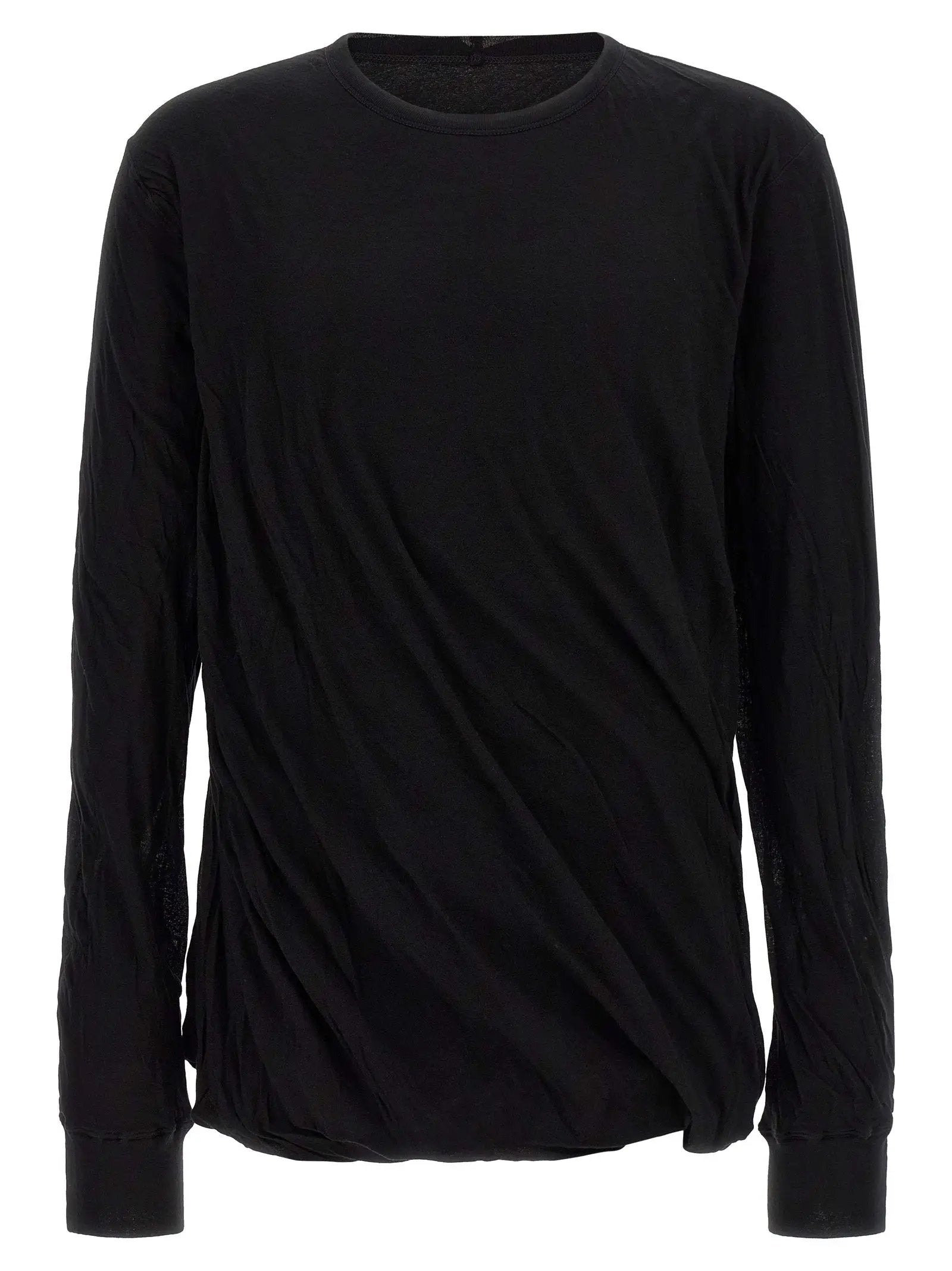 T-shirt Rick Owens en coton noir