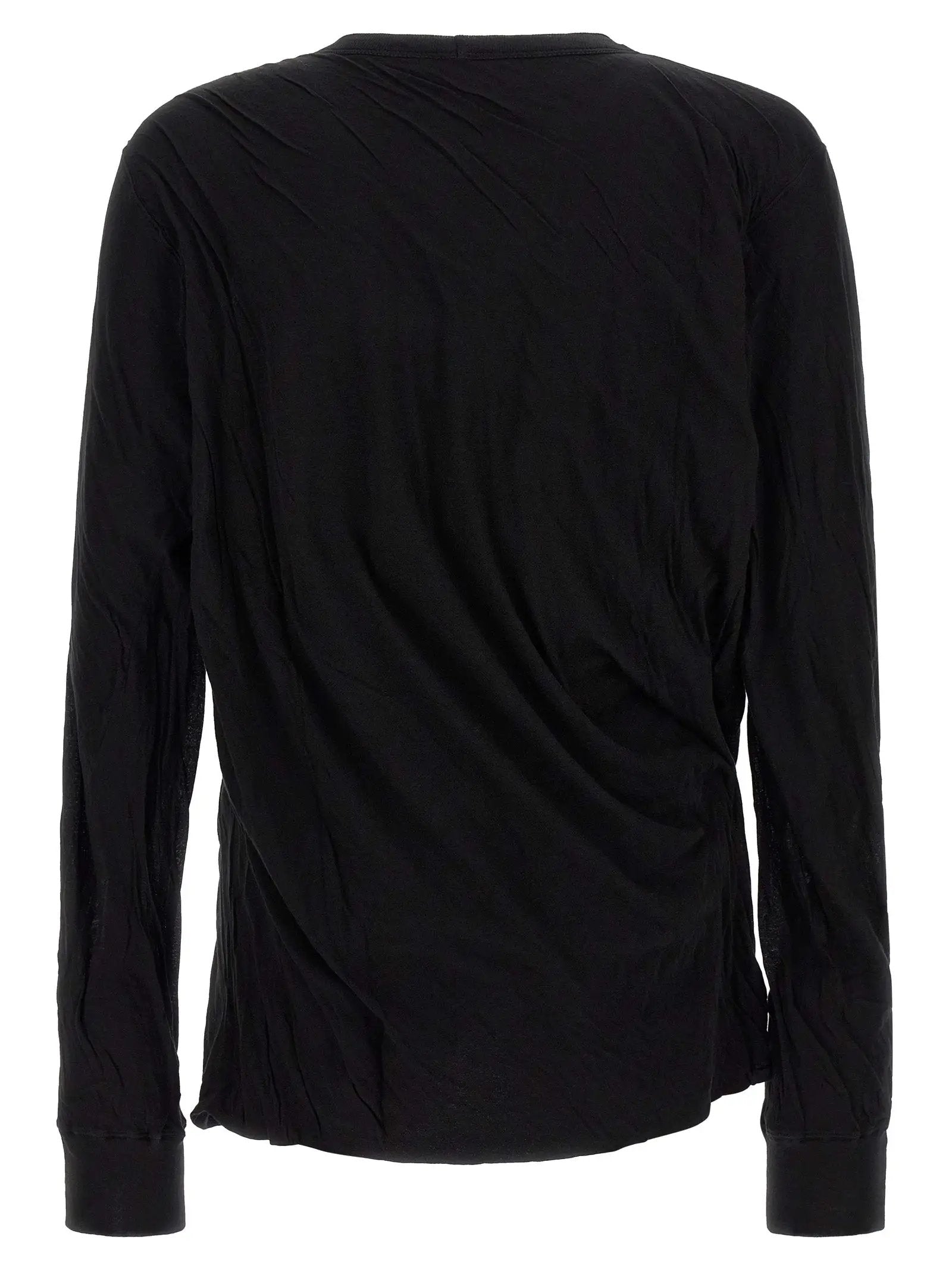 T-shirt Rick Owens en coton noir