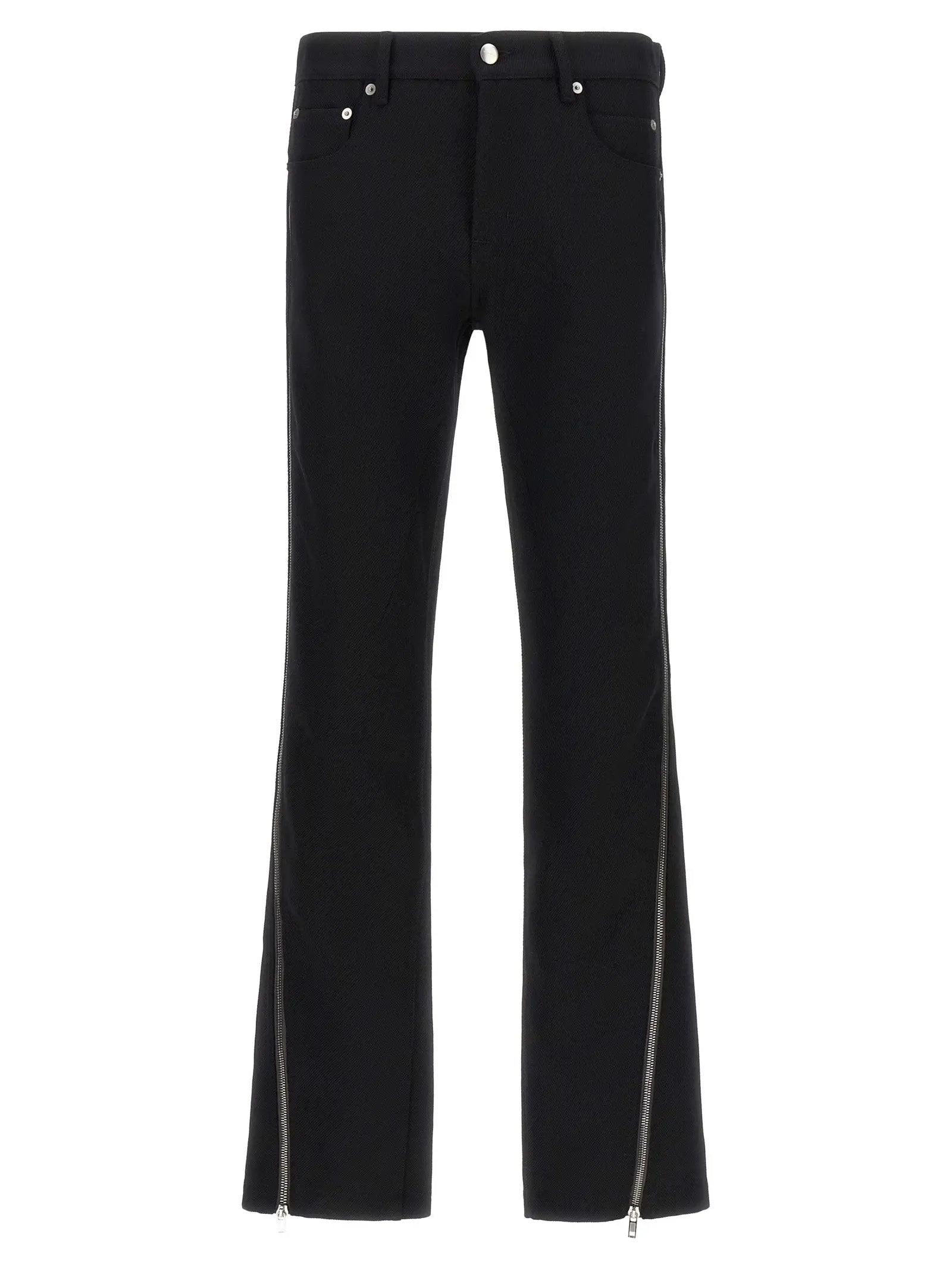 Rick Owens Black Virgin Wool Pants