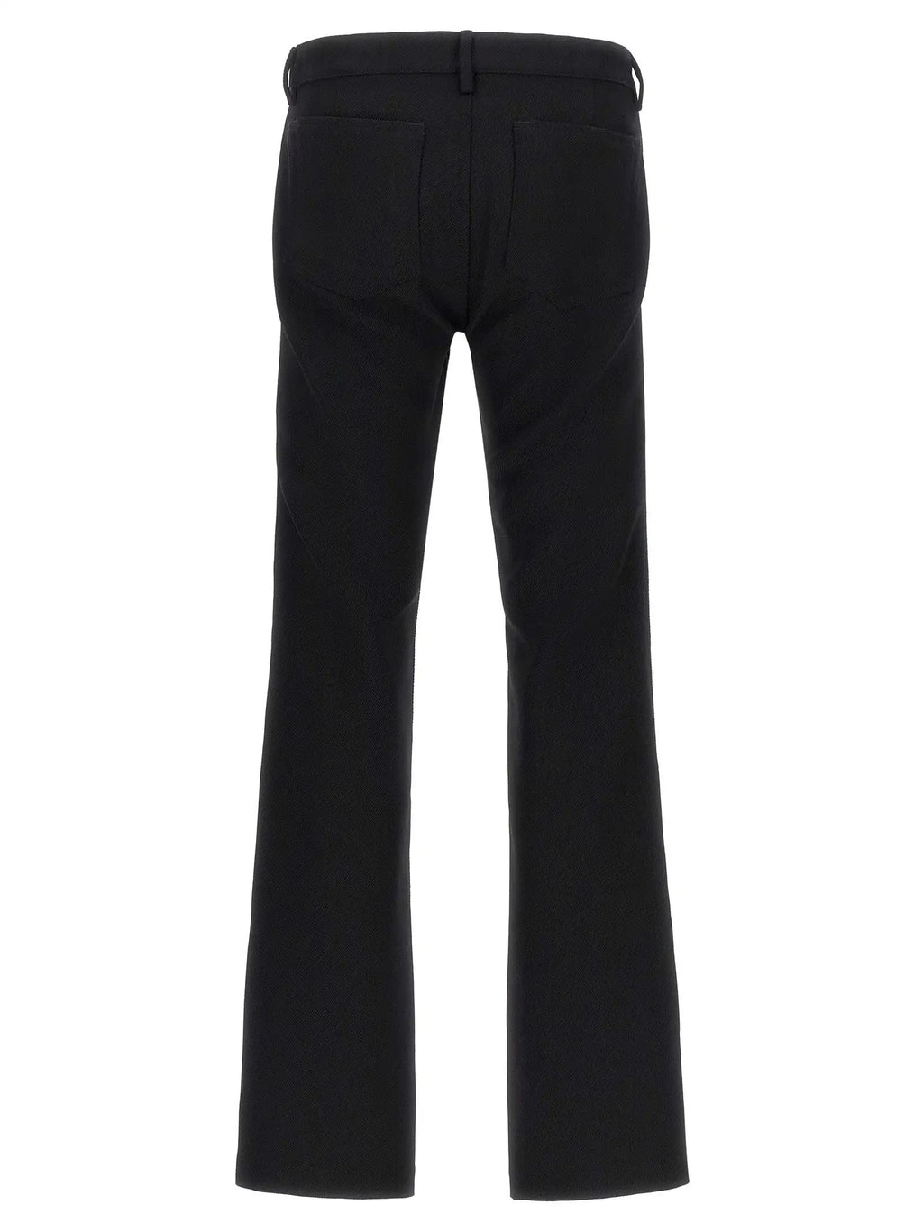 Rick Owens Black Virgin Wool Pants