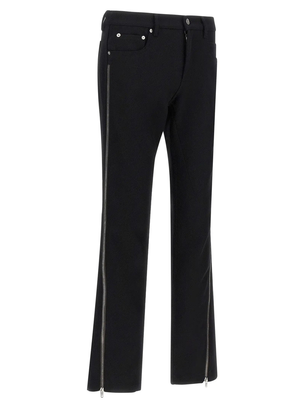 Rick Owens Black Virgin Wool Pants
