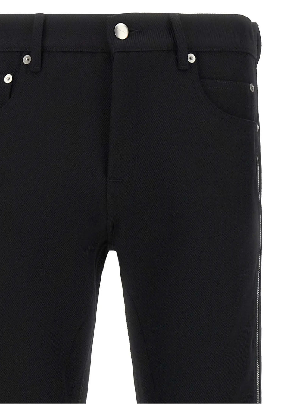 Rick Owens Black Virgin Wool Pants