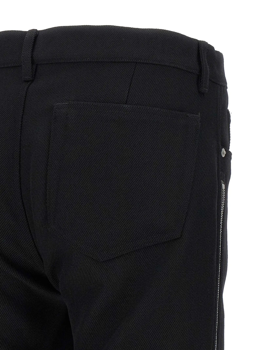 Rick Owens Black Virgin Wool Pants
