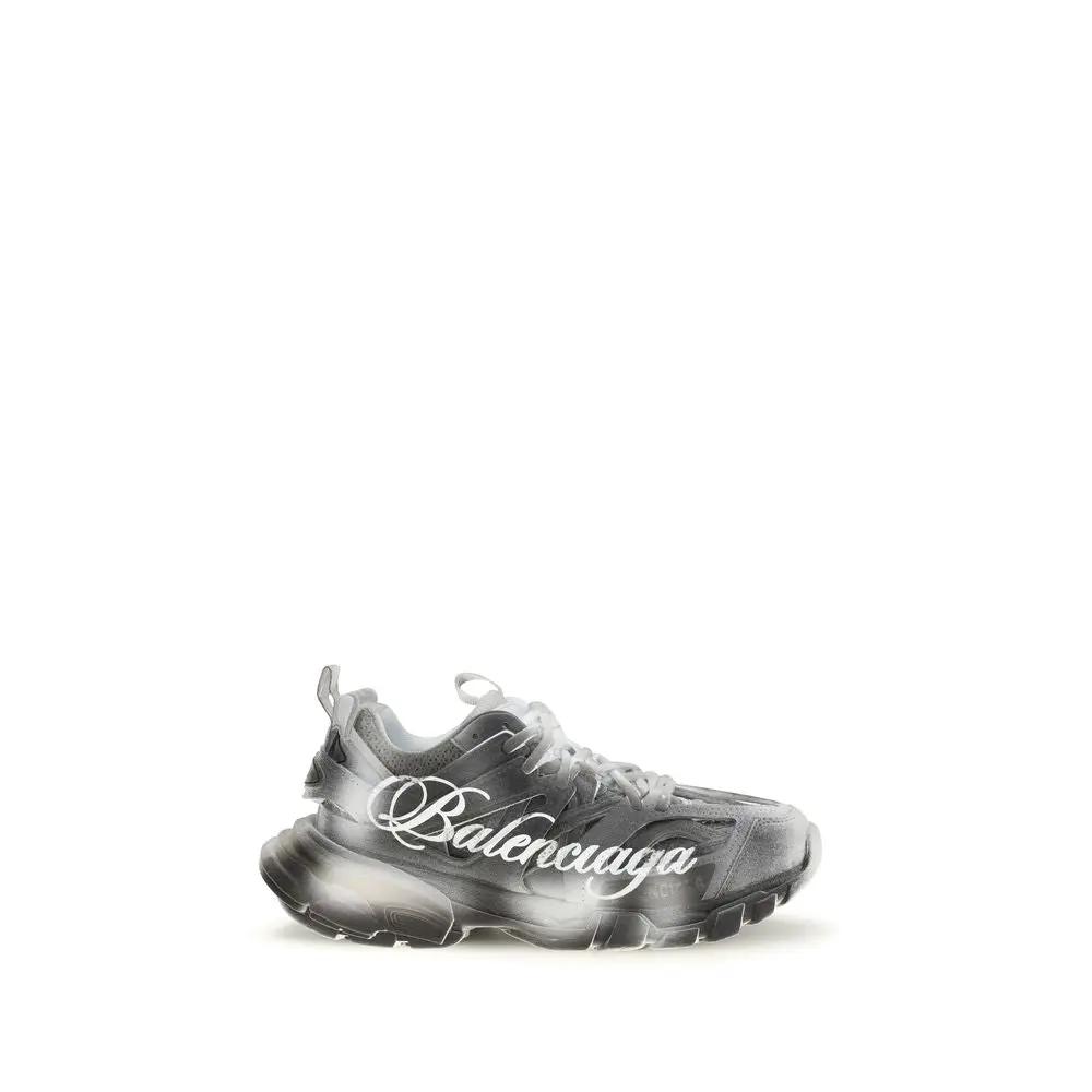Balenciaga Gray Polyamide Athletic Sneakers