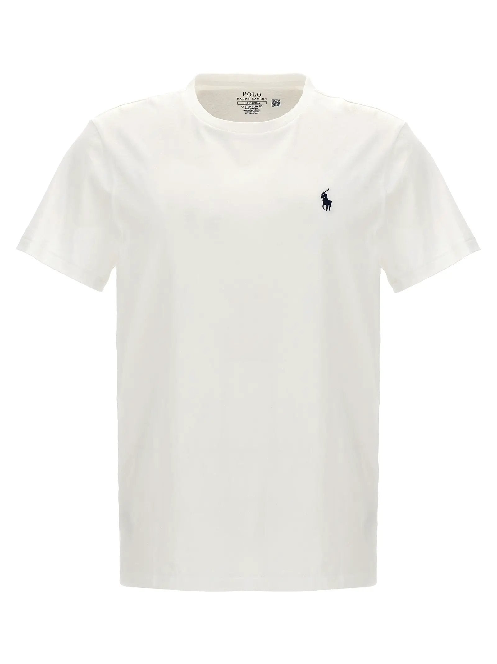 Polo Ralph Lauren White Cotton T-Shirt