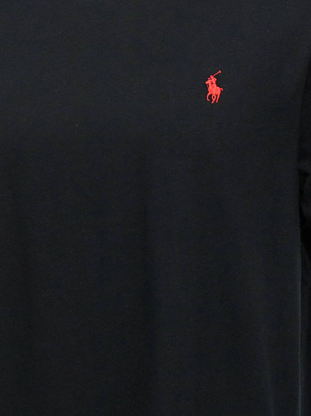 Polo Ralph Lauren Black Cotton T-Shirt
