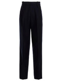 Gucci Blue Cashmere Casual Pants
