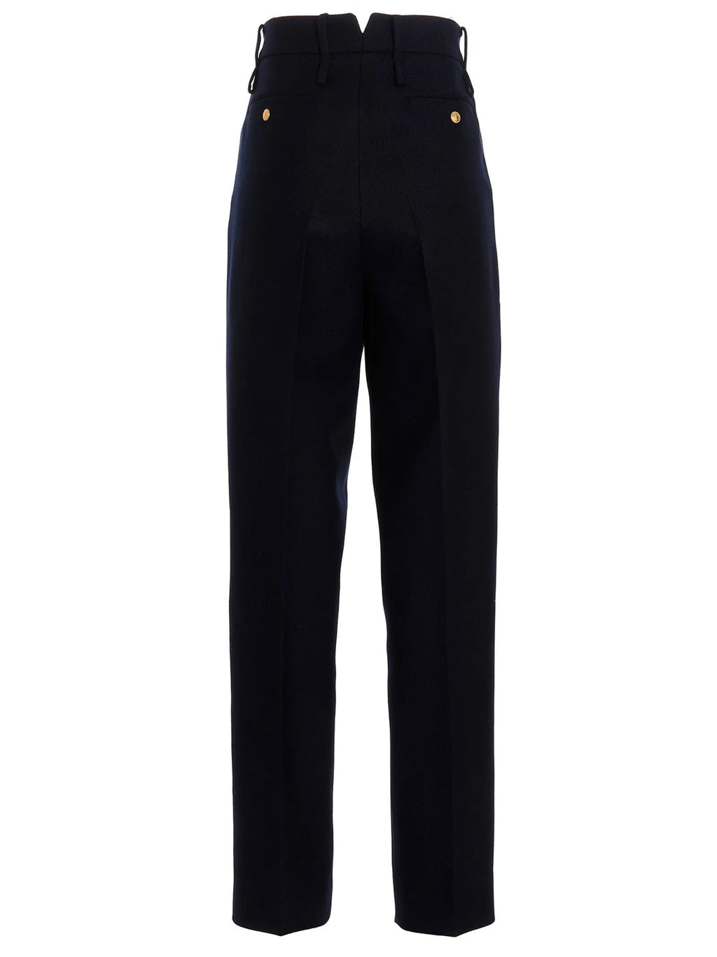 Gucci Blue Cashmere Casual Pants