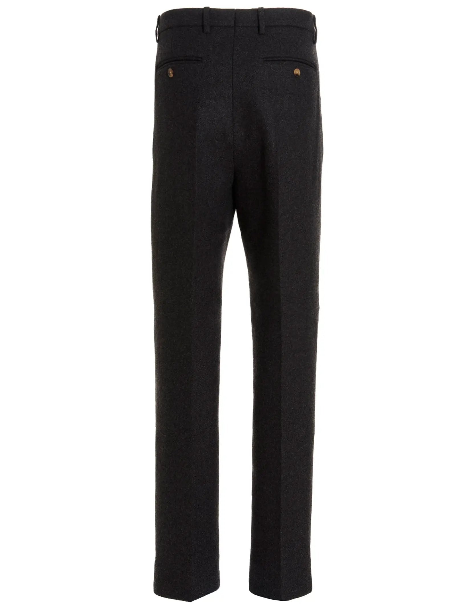 Gucci Gray Wool Dress Pants