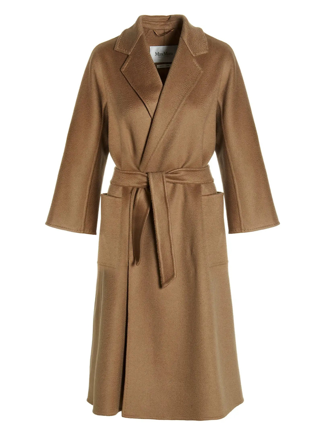 Manteau en cachemire beige Max Mara