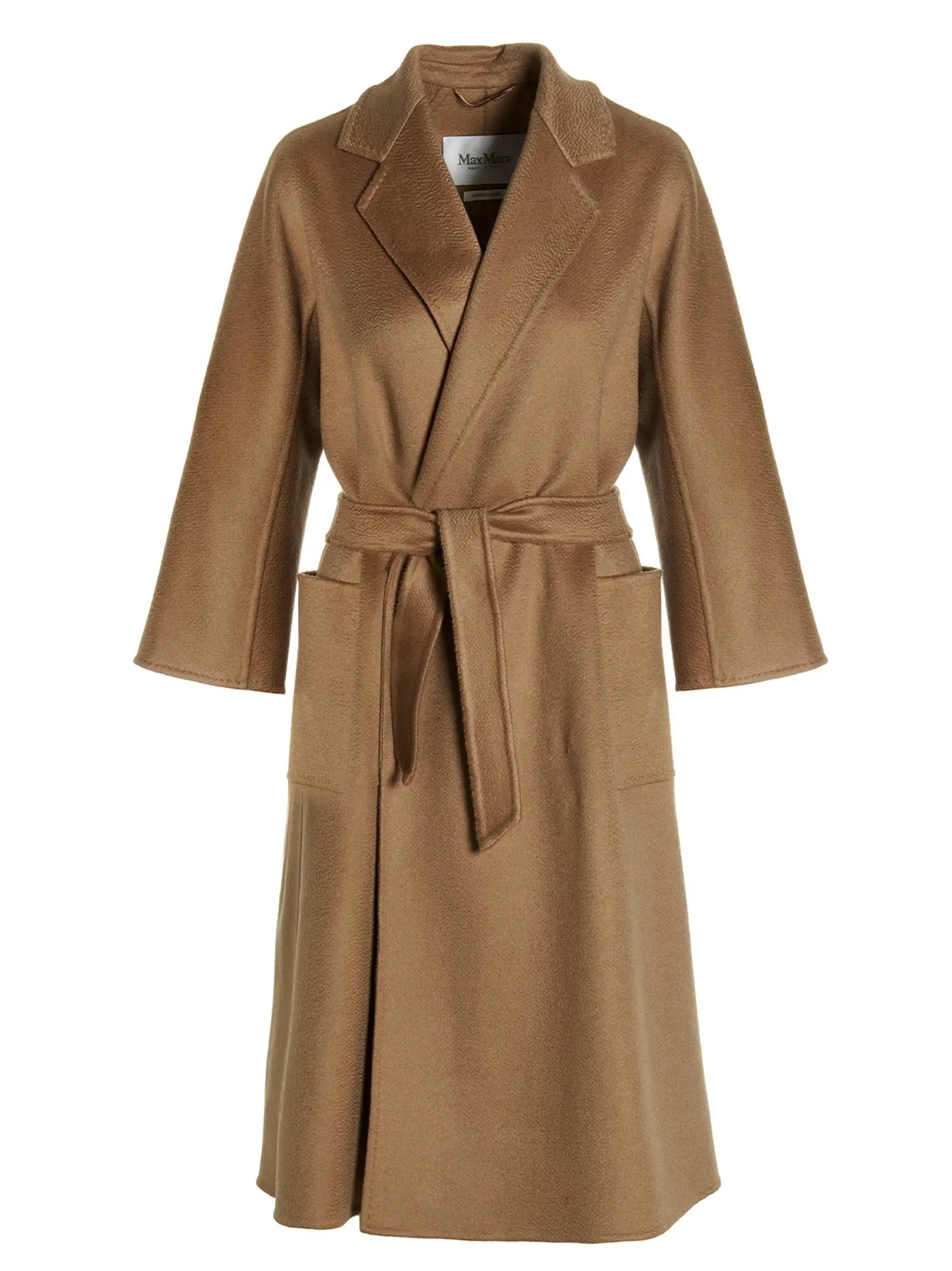 Manteau en cachemire beige Max Mara