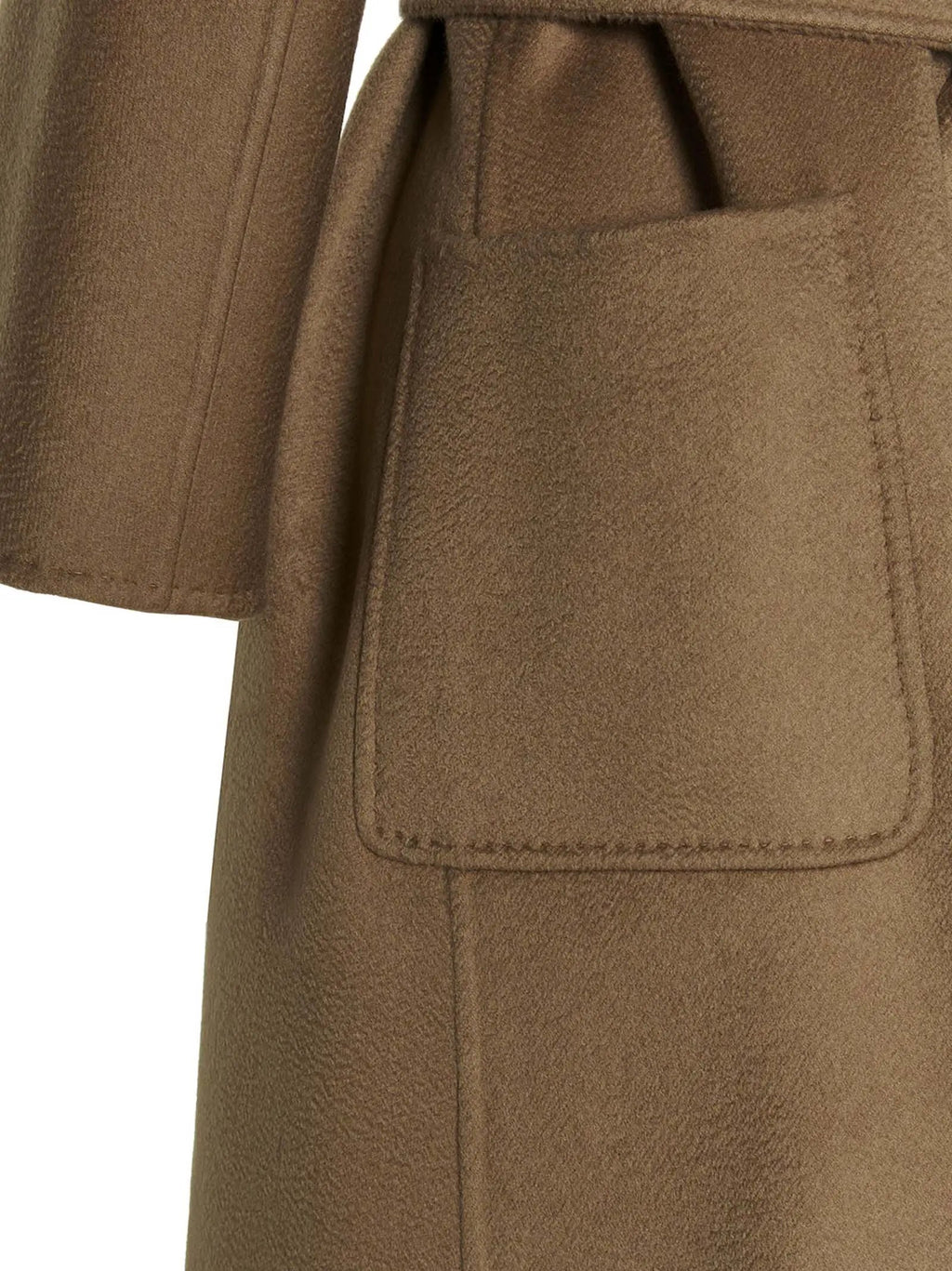 Manteau en cachemire beige Max Mara