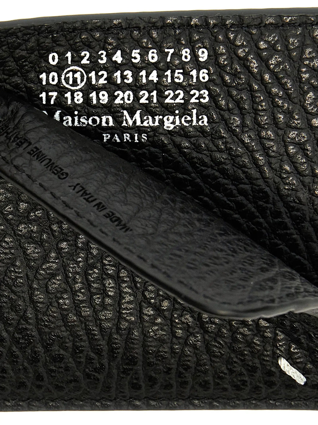 Maison Margiela Black Calfskin Cardholder