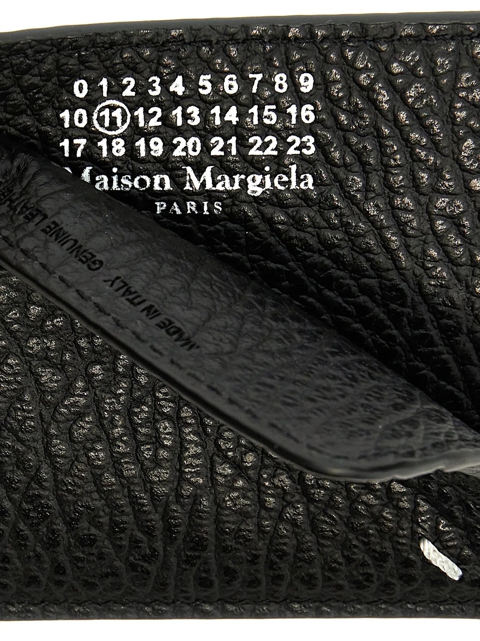 Maison Margiela Black Calfskin Cardholder