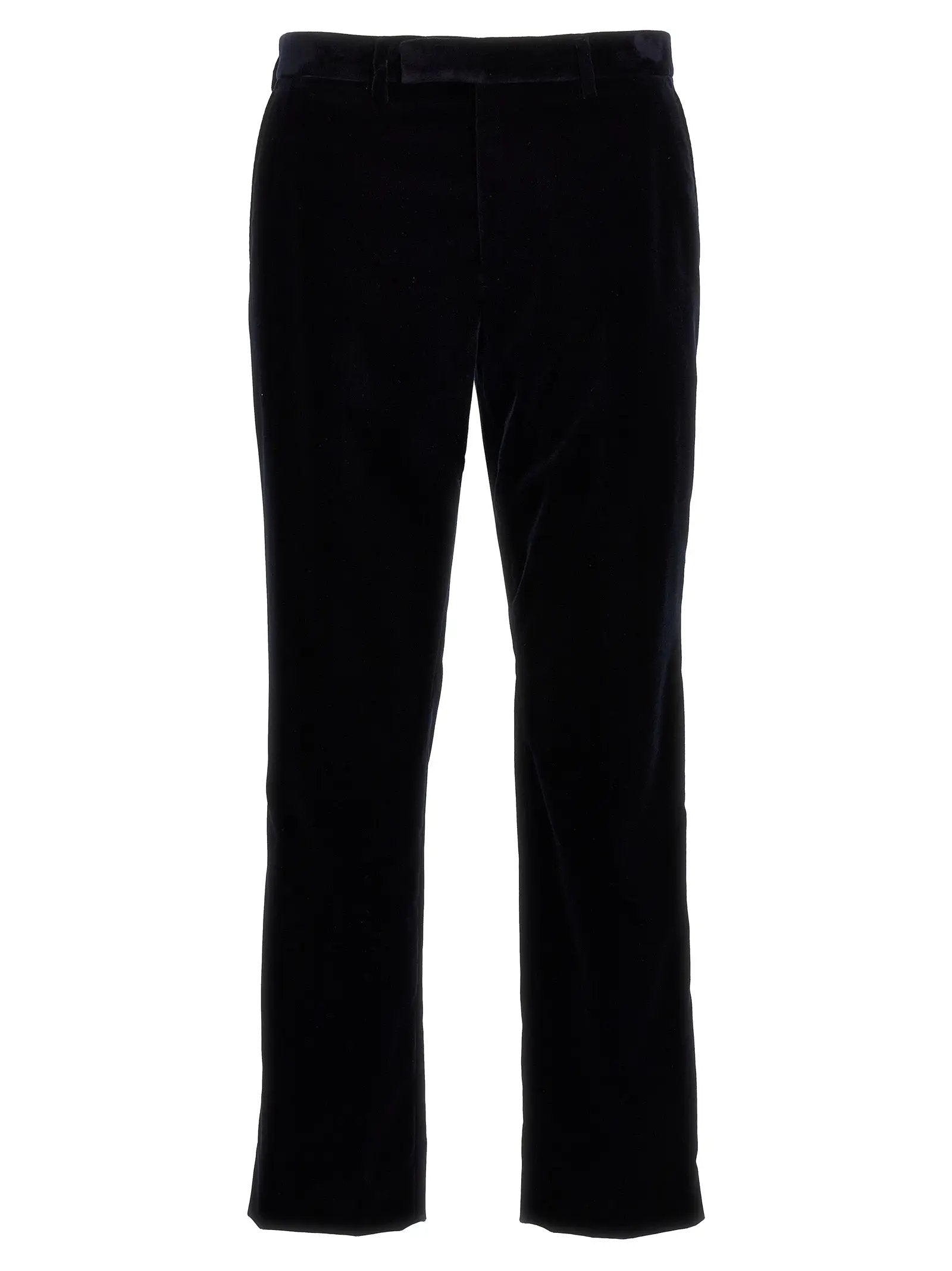 Gucci Blue Cotton Casual Pants