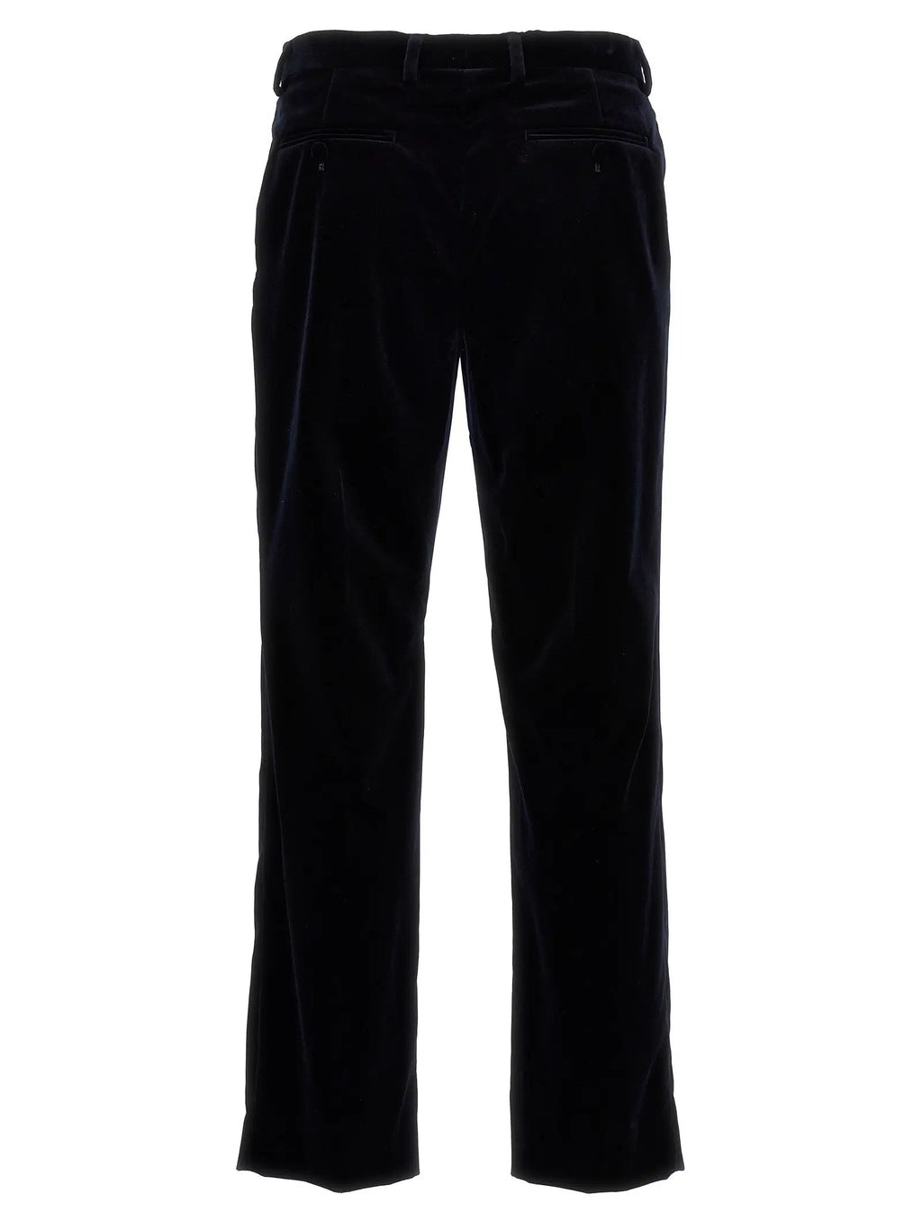 Gucci Blue Cotton Casual Pants