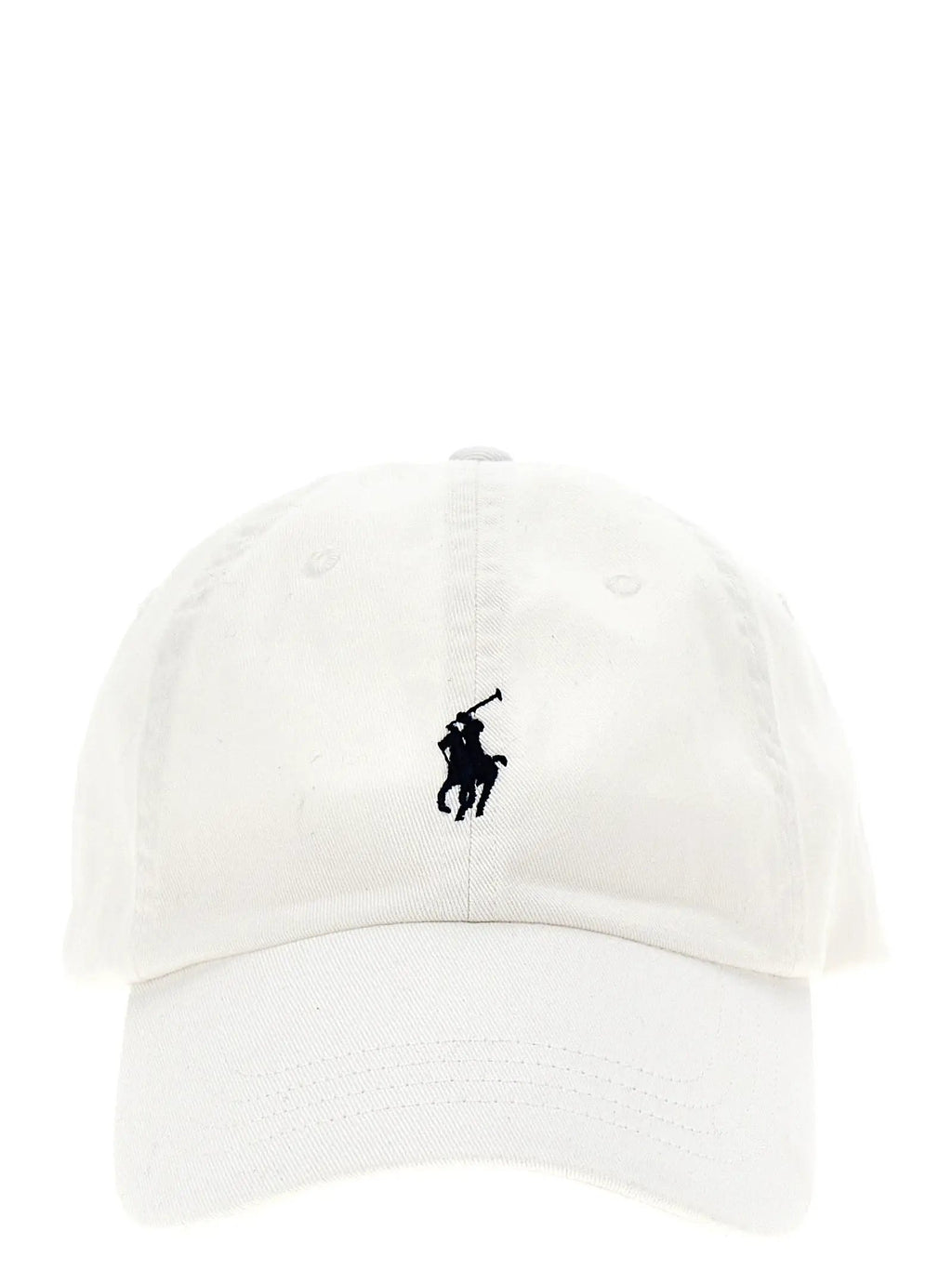 Polo Ralph Lauren White Cotton Cap (Baseball Hat)