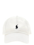 Polo Ralph Lauren White Cotton Cap (Baseball Hat)