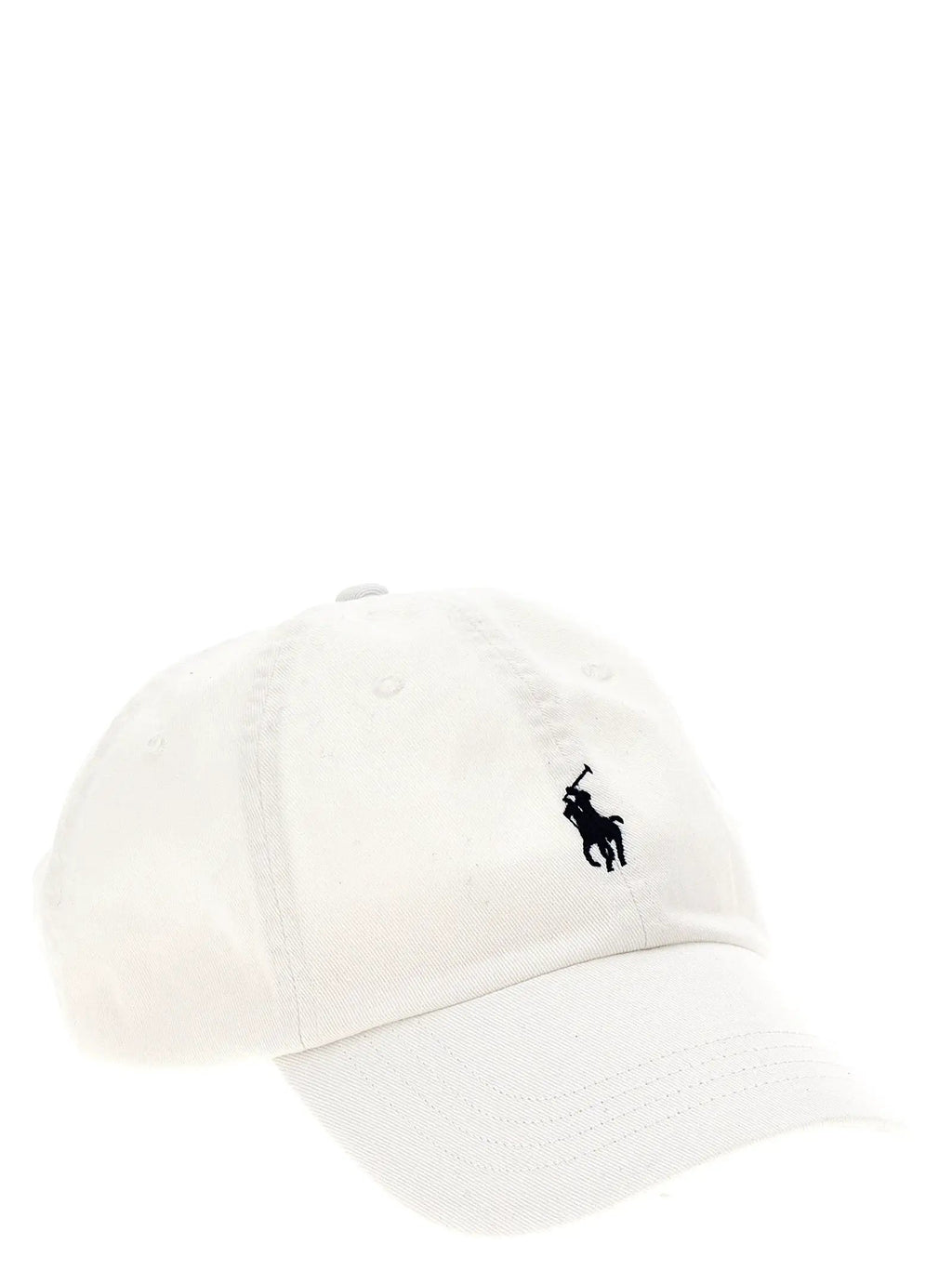 Polo Ralph Lauren White Cotton Cap (Baseball Hat)