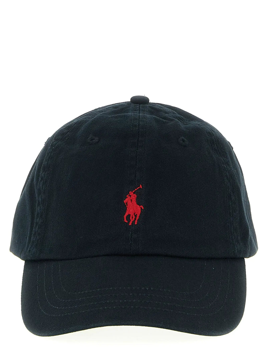 Polo Ralph Lauren Black Cotton Cap (Baseball Hat)