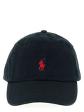 Polo Ralph Lauren Black Cotton Cap (Baseball Hat)