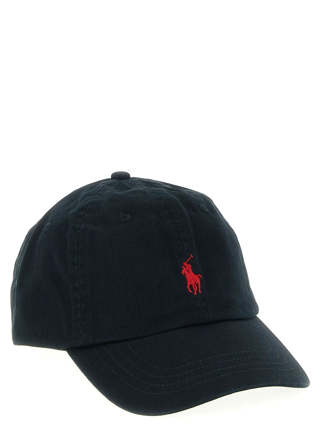 Polo Ralph Lauren Black Cotton Cap (Baseball Hat)