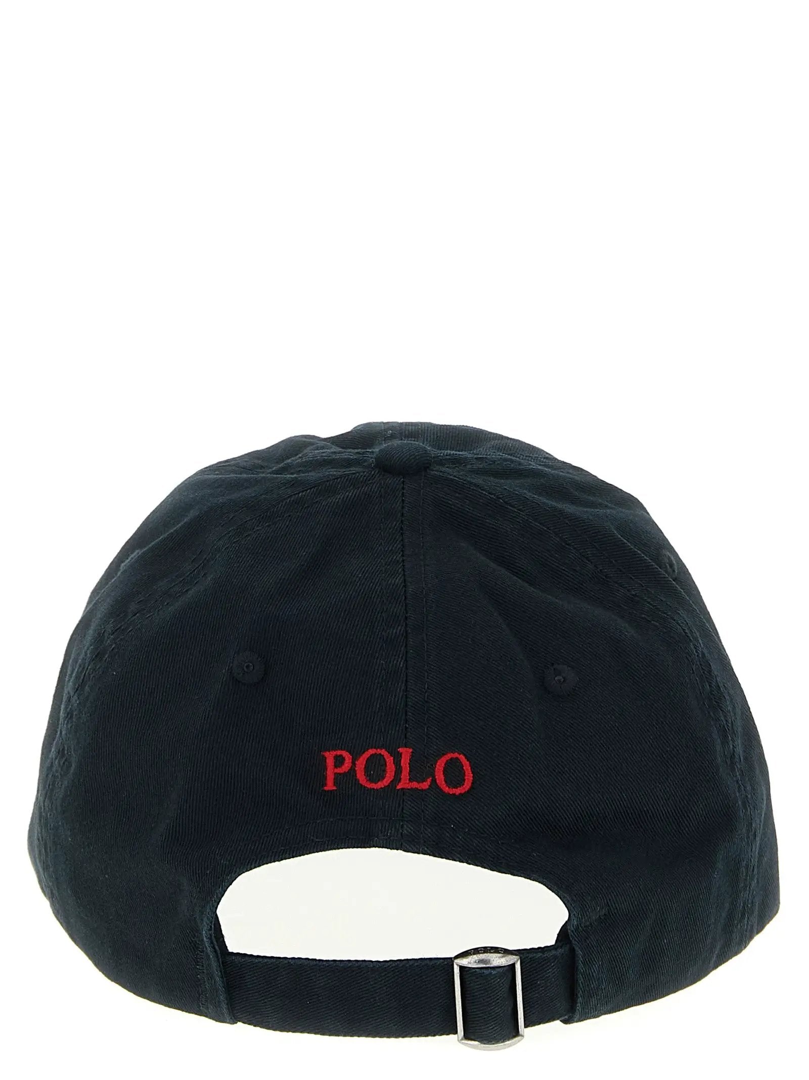 Polo Ralph Lauren Black Cotton Cap (Baseball Hat)