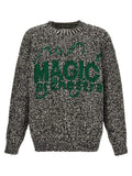 Jil Sander Multicolor Wool Cardigan