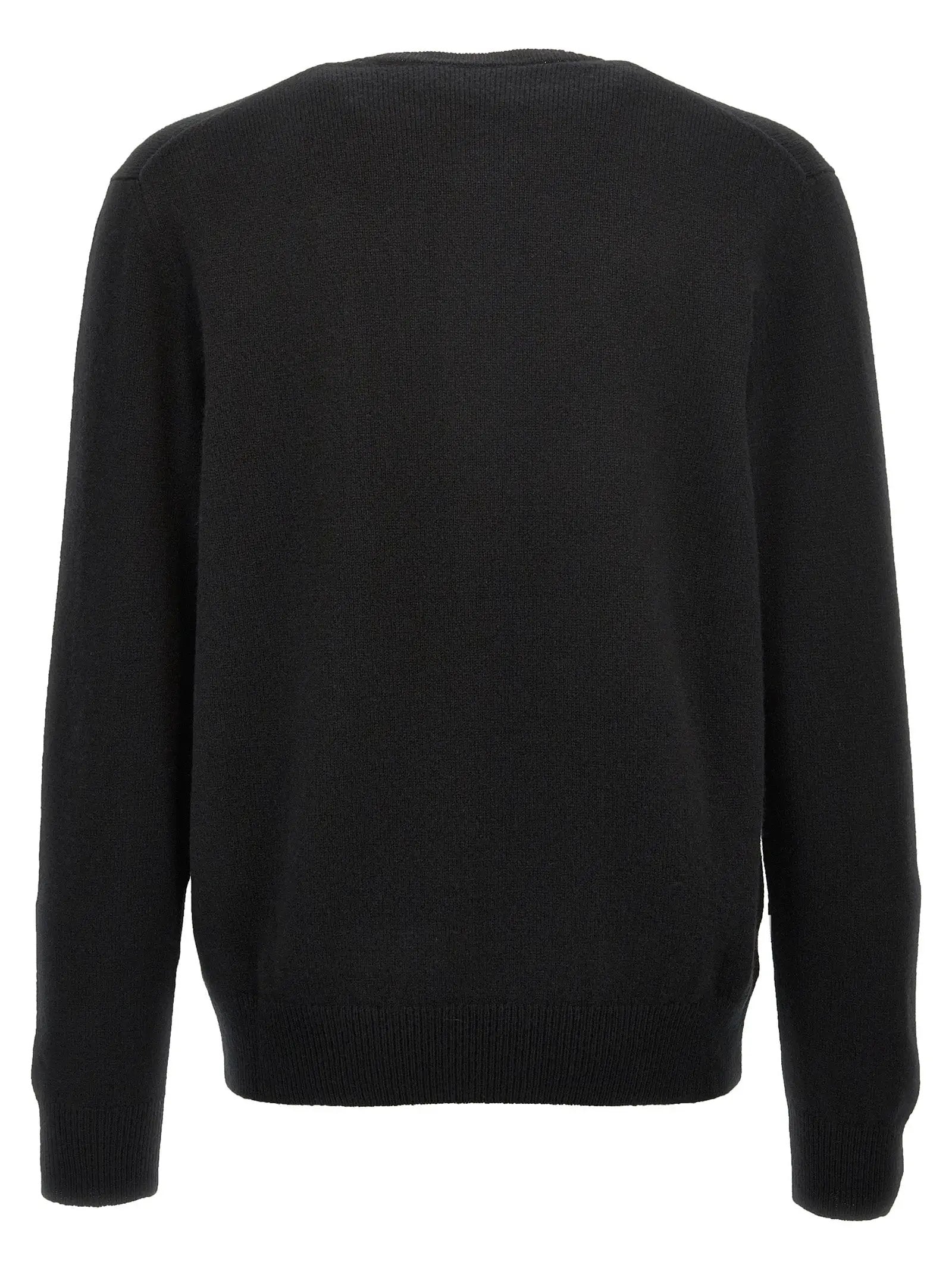 ZANONE Black Virgin Wool Cardigan
