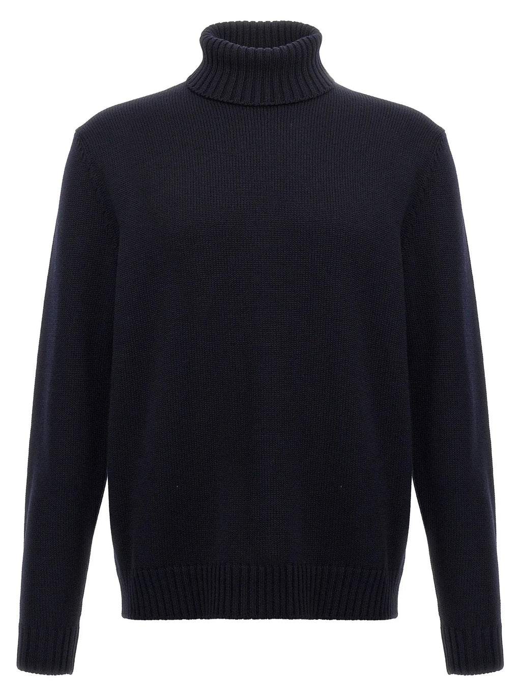 ZANONE Blue Virgin Wool Cardigan