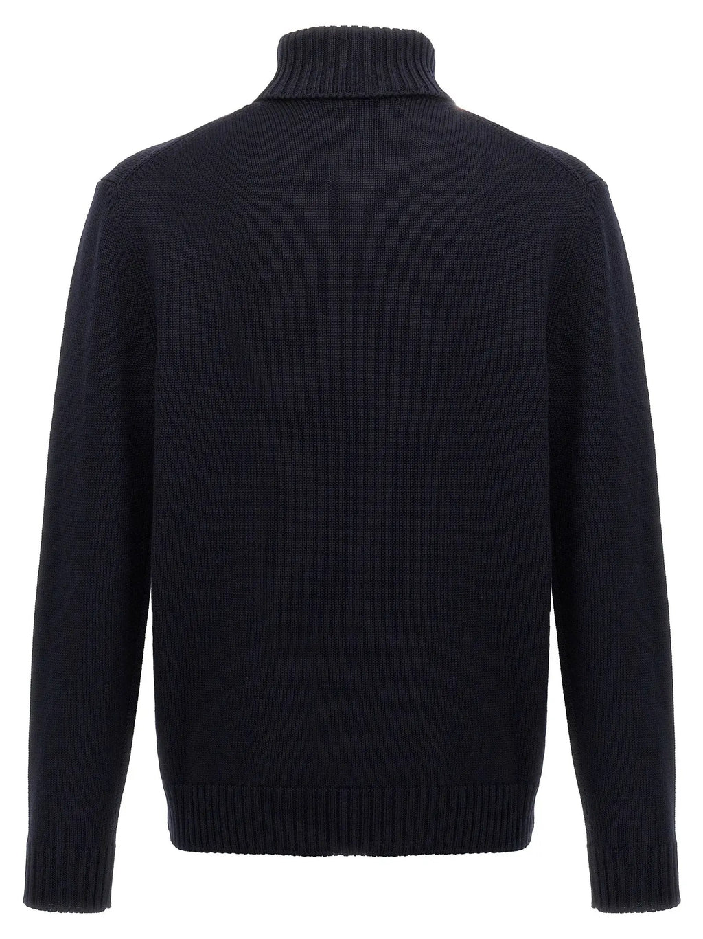 ZANONE Blue Virgin Wool Cardigan