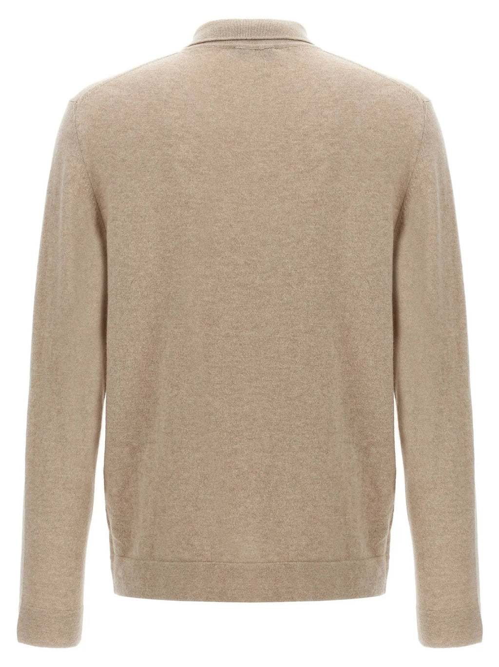 ZANONE Beige Virgin Wool Polo Shirt