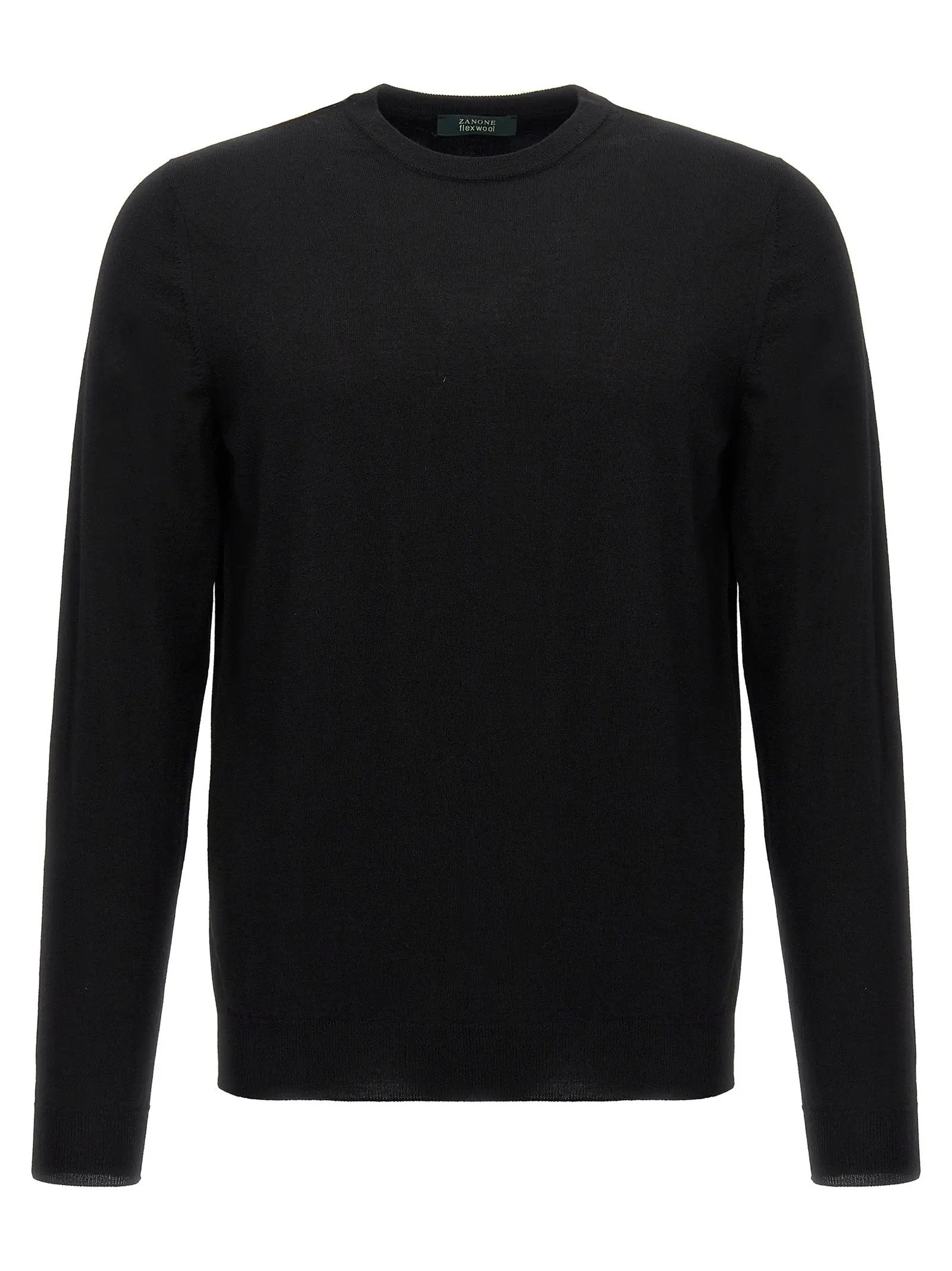ZANONE Black Virgin Wool Cardigan